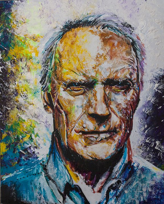 Clint Eastwood by Ronan Spelman
