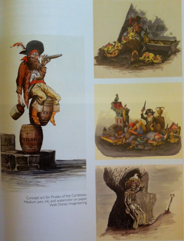 Pirates of the Caribbean, concept work